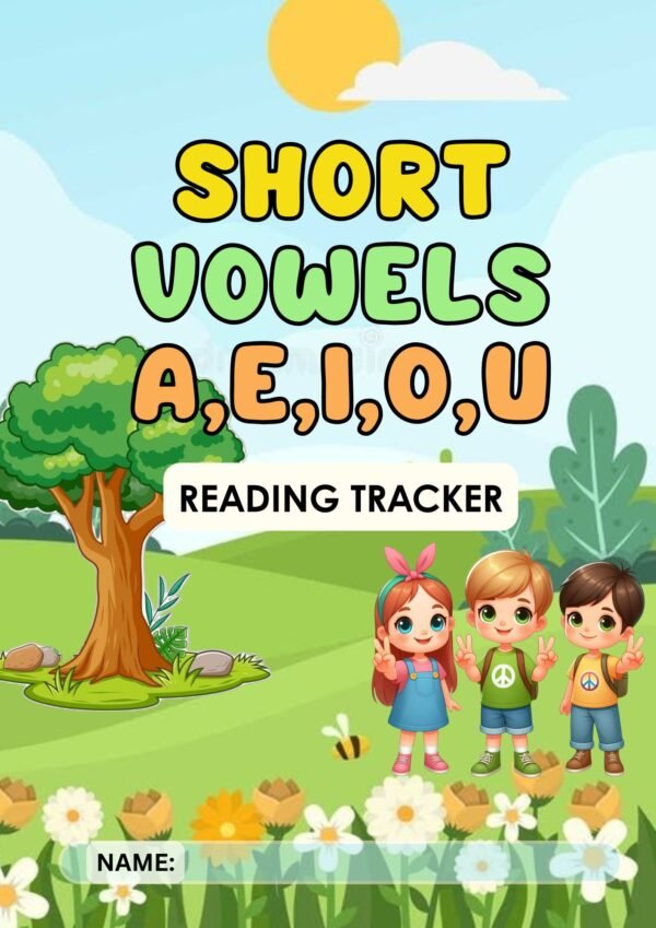 SHORT VOWEL TRACKER READING MATERIALS