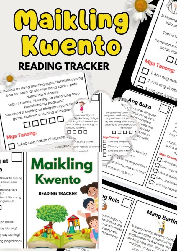 MAIKLING KWENTO (reading tracker)