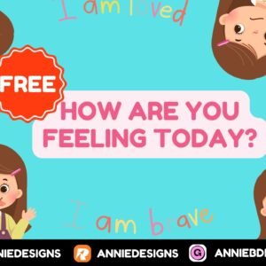 FREEBIE - HOW ARE YOU FEELING TODAY CHART | By: Annie Bustillos @anniedesigns