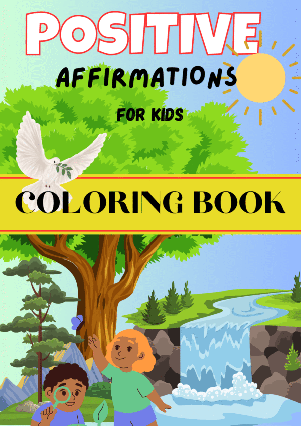 Positive Affirmation Coloring Book