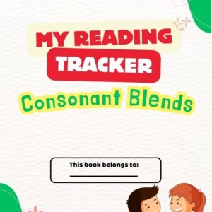 My Reading Tracker-Consonant Blends