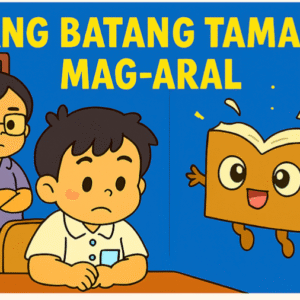 Ang Batang Tamad Mag-aral (Storybook)
