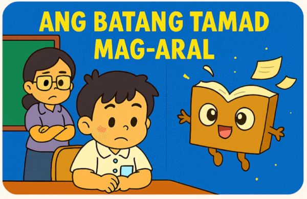 Ang Batang Tamad Mag-aral (Storybook)