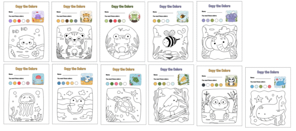 Great value! Coloring book 5pesos ONLY! Learning colors has never been this cool