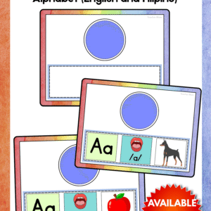 VOICE RECORDER MAT - Alphabet (English and Filipino)