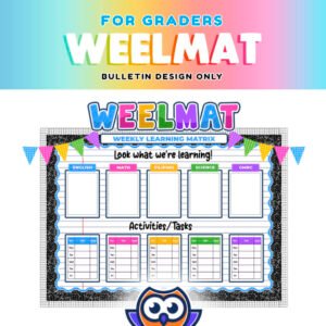 GRADERS - WEELMAT Bulletin design only