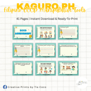 FILIPINO ECCD MANIPULATIVE TOOLS