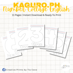 NUMBER COLLAGE ENGLISH