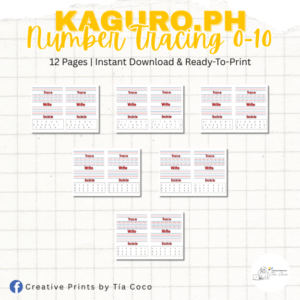 NUMBER TRACING 0-10