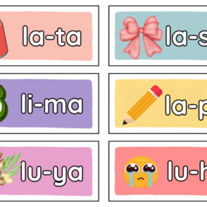 Pantig Flashcards