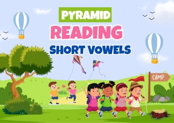 Pyramid reading Short vowels