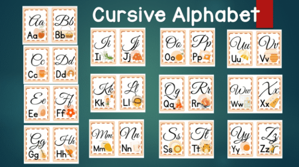 Cursive Alphabet