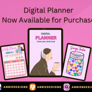 Digital Fashion Planner (Your Life, Your Plan) | By: Annie Bustillos @anniedesigns