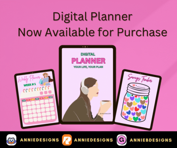 Digital Fashion Planner (Your Life, Your Plan) | By: Annie Bustillos @anniedesigns