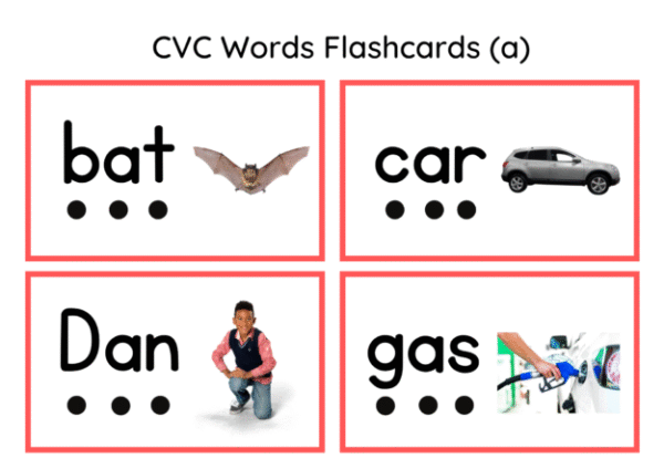 Cvc Flashcard
