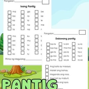PANTIG 2-3 READING TRACKER