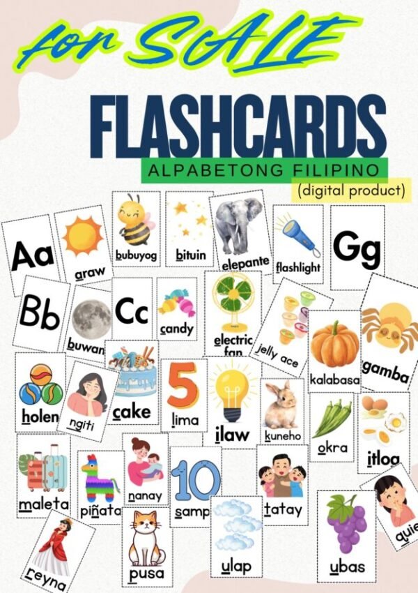 Alpabetong Filipino Flashcards