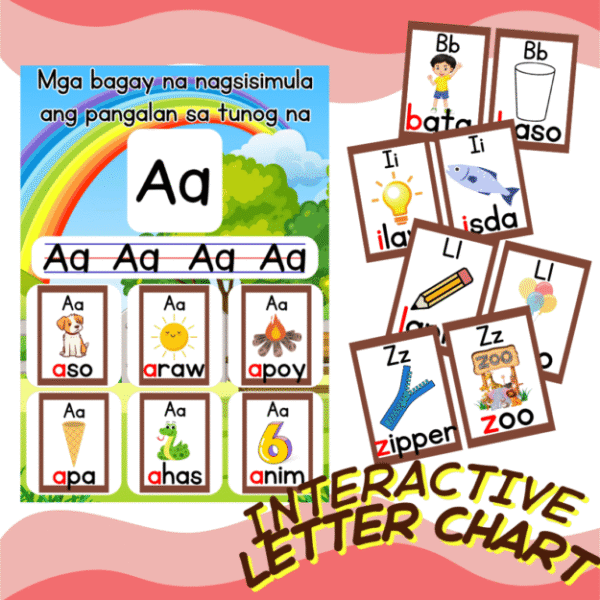 INTERACTIVE LETTER CHART