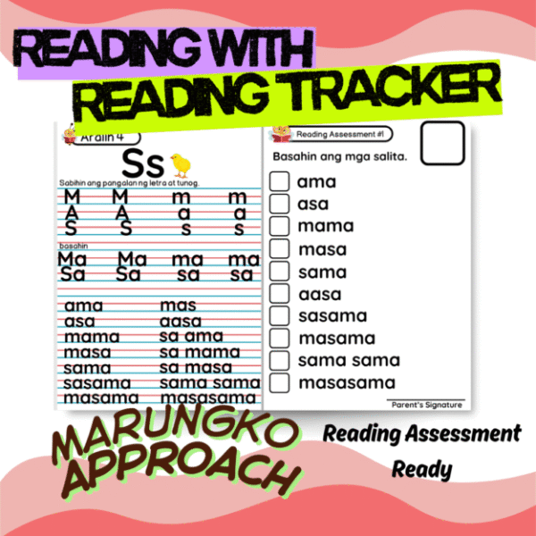 READING WITH READING TRACKER / ASSESSMENT
