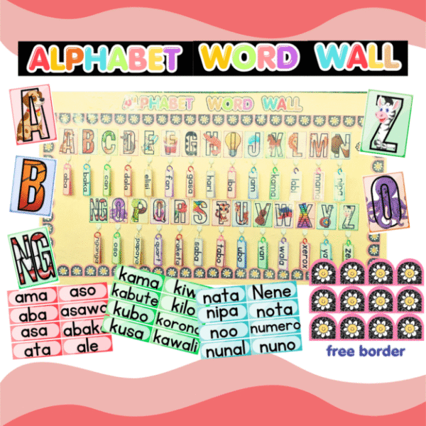 ALPHABET WORD WALL