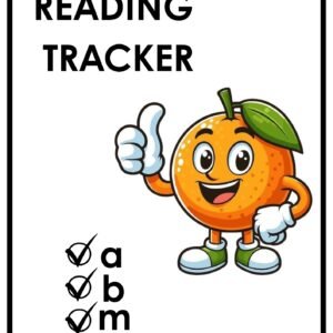 KINDERGARTEN READING TRACKER