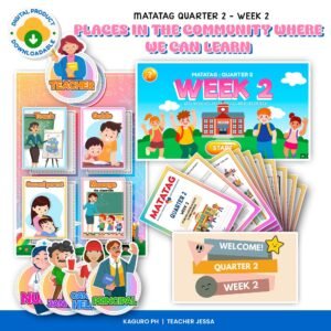 MATATAG - Quarter 2: Week 2 (Content Focus: PLACES IN THE COMMUNITY WHERE WE CAN LEARN)