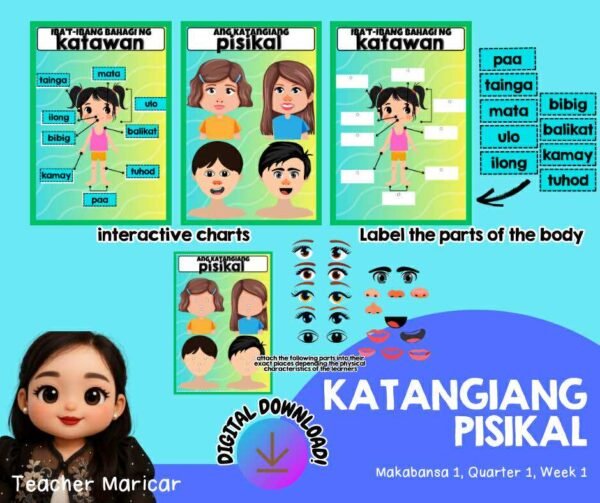 KATANGIANG PISIKAL NG TAO (MATATAG Curriculum, Makabansa 1, Quarter 1, Week 1)