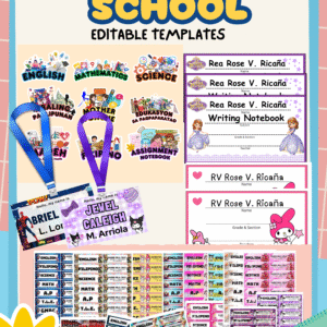 Back to School Templates
