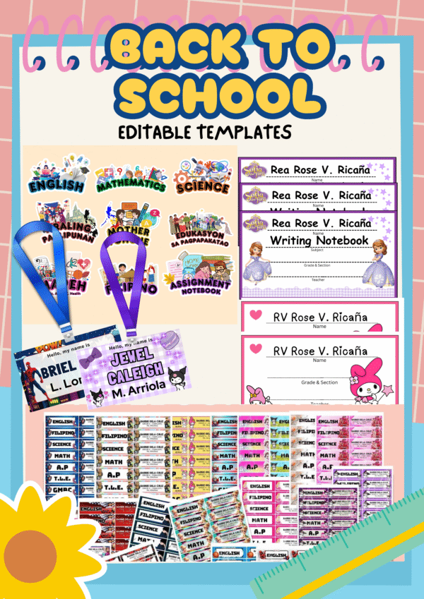 Back to School Templates