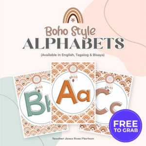 FREE - Cute Boho Style Classroom Decoration