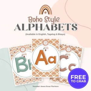 FREE - Cute Boho Style Classroom Decoration