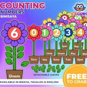 FREE - Counting Numbers - Flower Themed