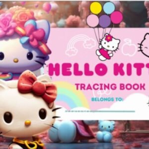 Hellow Kitty Tracing pad for kids