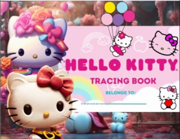 Hellow Kitty Tracing pad for kids