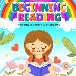 Beginning Reading Workbook for Kindergarten & Grade 1