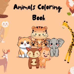 Animals coloring book