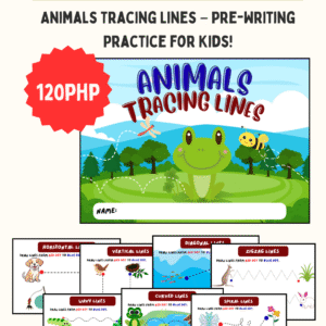 Animals Tracing Lines