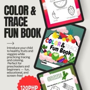 Color & Trace Fun Book