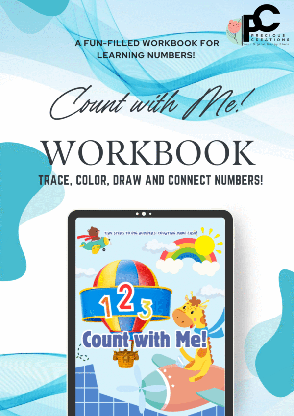 123 Count with Me! — Math Workbook /Preschool and Kindergarten Math