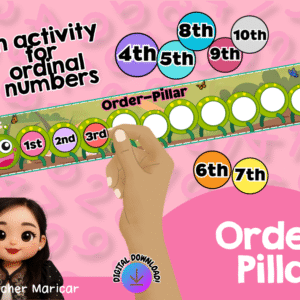 ORDER-PILLAR (AN ORDINAL NUMBERS ACTIVITY)