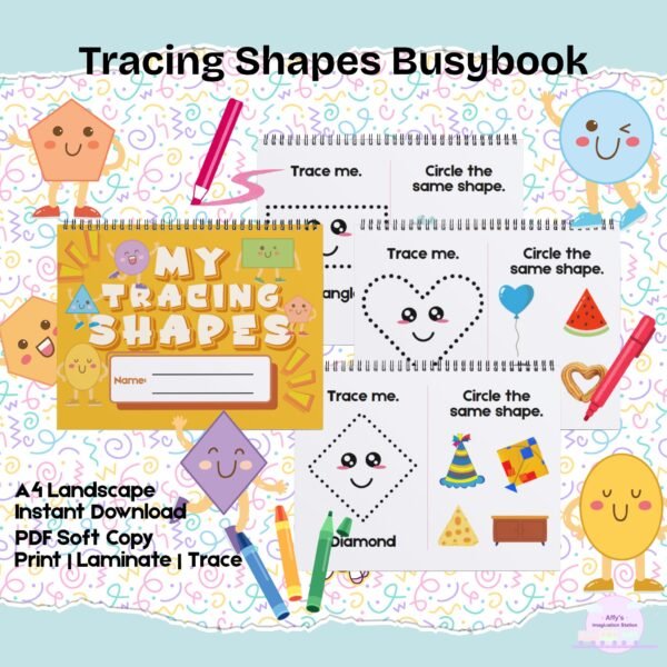 Tracing Shapes Busybook