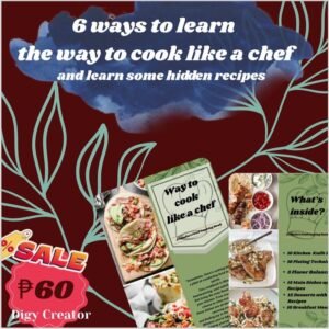 Ways to cook like a chef