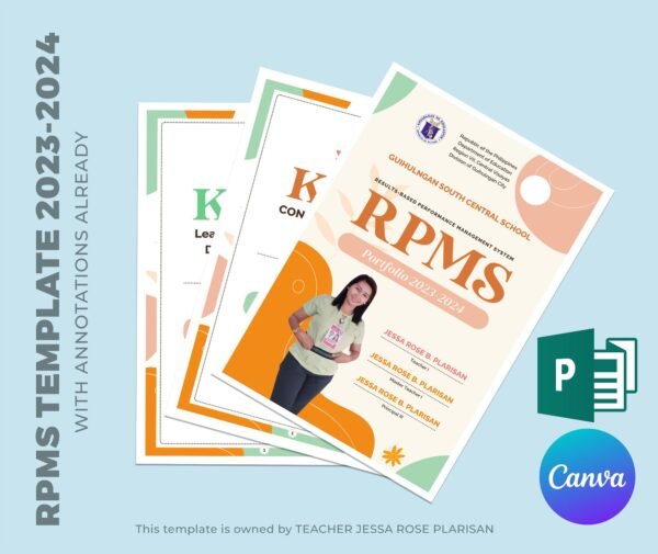 RPMS 2023-2024 Canva Template and Publisher File