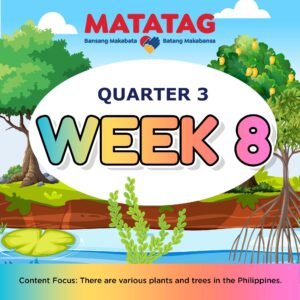 MATATAG - KINDERGARTEN - Quarter 3: Week 8