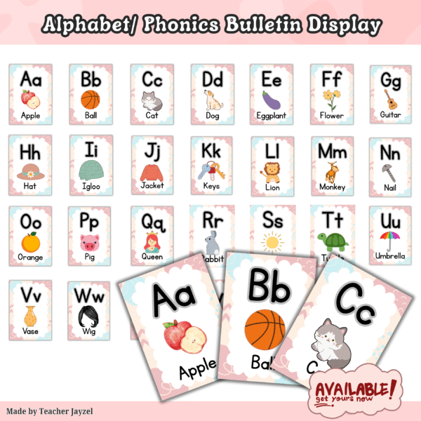 ALPHABETS CLASSROOM DISPLAY