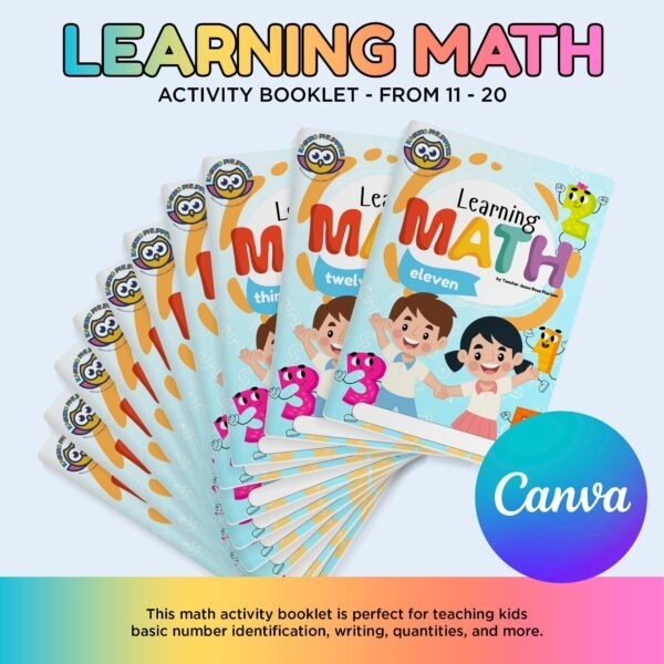 LEARNING MATH - NUMBER SERIES (11-20) FOR KINDERGARTEN LEVEL