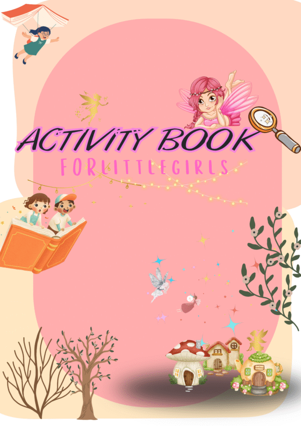 Activity Book for Little Girls