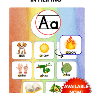 DETACHABLE ALPHABET CHART IN FILIPINO