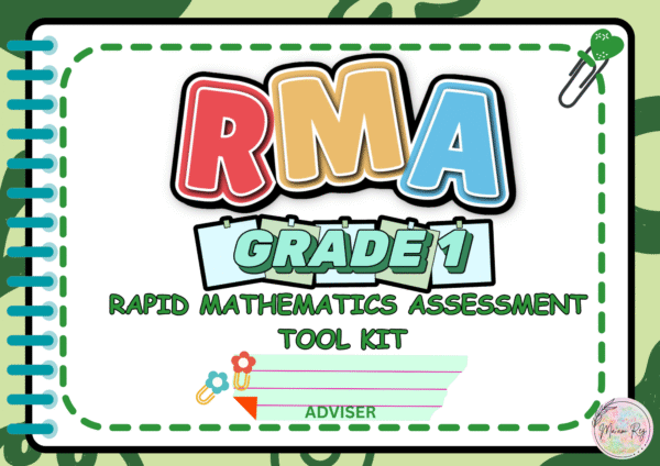 🎯 Grade 1 RMA: Rapid Mathematics Assessment Tool Kit