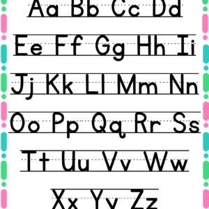Alphabet Poster